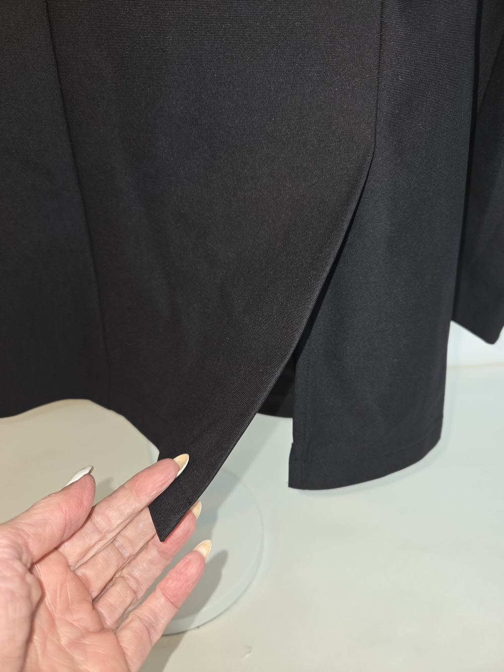 NWT Sene Studio Soho Flex Men's Black Two-Button Tailored Blazer. 40L - Picture 8 of 16